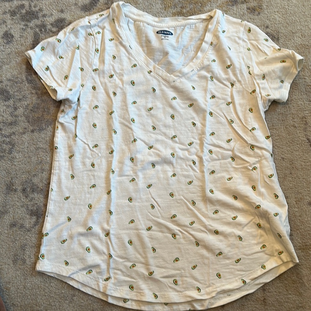 Women avocado tee